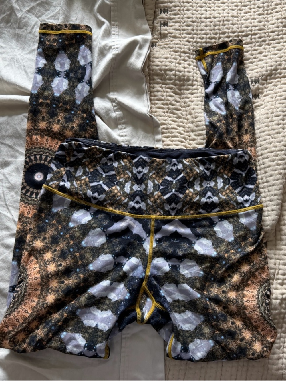 Wolven Patterned Leggings